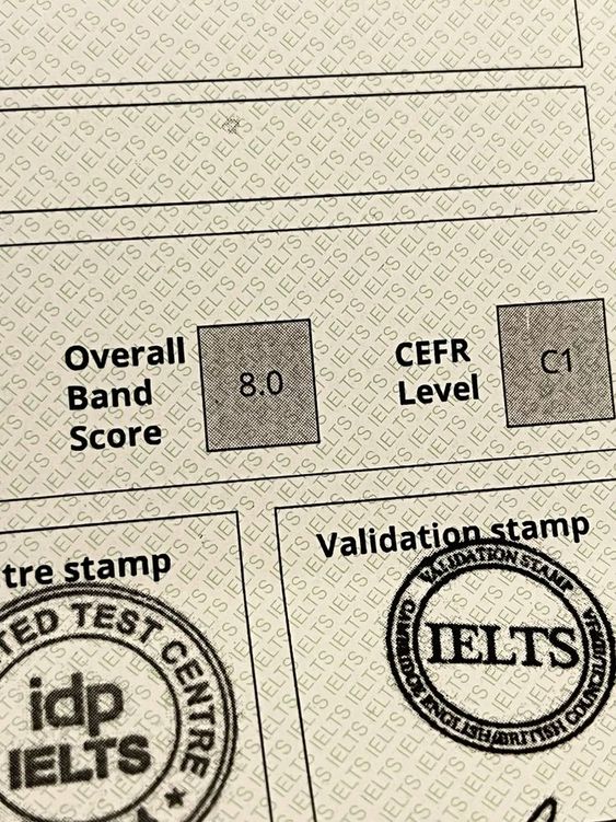 Thang điểm IELTS